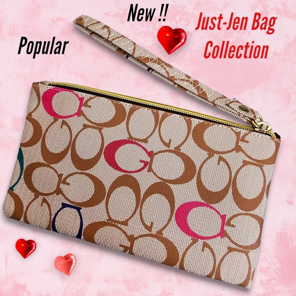 Women's Spacious Multicolor Wristlet Wallet. - Picture 4 of 11